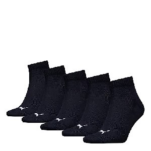 Puma Unisex Quarter Plain Socken, 5 Paar um 11,44 € statt 15,67 €