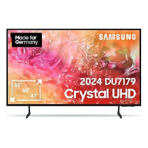 Samsung GU55DU7179 55″ Crystal UHD 4K TV um 428,03 € statt 699,99 €