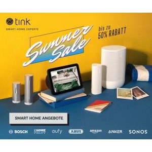 Tink Summer Sale – Smart Home Produkt zu tollen Preisen