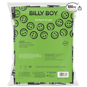 Billy Boy Kondome – Einfach drauf – 100 Stück um 20,42 € statt 32,65 €