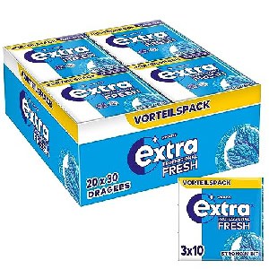 Extra Professional Fresh Strong Mint – zuckerfreier Kaugummi 20×30 Dragees um 21,97 € statt 32,14 €