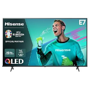 Hisense 65E7NQ 65″ 4K UHD QLED TV um 452,77 € statt 547,50 €