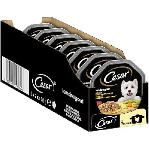 14x Cesar Adult Hundenassfutter Landragout 150g um 7,65 € statt 11,84 €