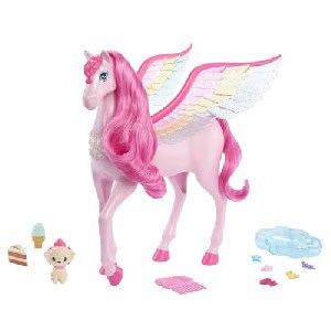 Barbie “Ein Verborgener Zauber Pegasus” Interaktives Spielzeug mit Lichtern und Geräuschen um 26,21 € statt 51,17 €