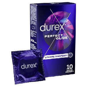 Durex Perfect Glide Kondome, 10 Stück um 7,70 € statt 9,99 €