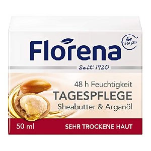 Florena Sheabutter & Arganöl Tagespflege 50ml um 2,26 € statt 4,95 €