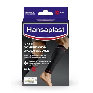 Hansaplast Sport Compression Wear Waden Sleeves Größe S/M, 2 Stück um 6,80 € statt 13,77 €