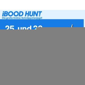 iBOOD HUNT Flash Sale – Spitzenpreise nur für wenige Minuten gültig! (13. und 14. November)