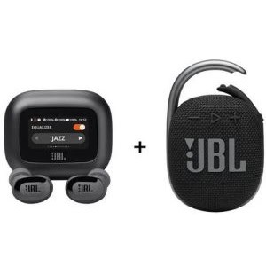 JBL Live Buds 3 In-Ear Noise Cancelling Kopfhörer + JBL Clip 4 Bluetooth-Speaker um 179,95 € statt 209,04 €