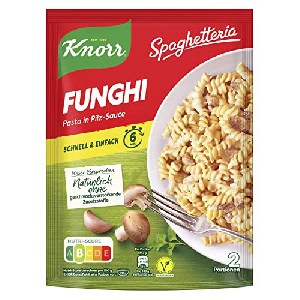 Knorr Spaghetteria “Funghi” Nudel-Fertiggericht Funghi 150g um 0,98 € statt 2,59 €