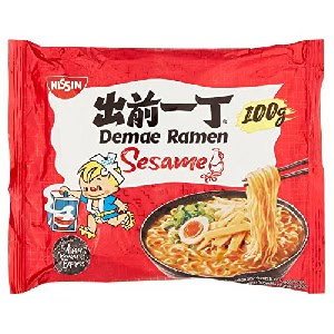 Nissin Demae Ramen Sesam Instant-Nudeln japanischer Art 100g um 0,64 € statt 0,89 €