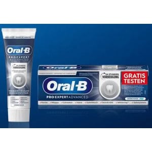 Oral-B Pro-Expert Advanced Zahnpasta gratis testen