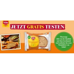 Schär Viitaminbrot gratis testen (3,95 € sparen)