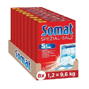 8x Somat Spülmaschinensalz 1,2 kg um 8,06 € statt 14 €