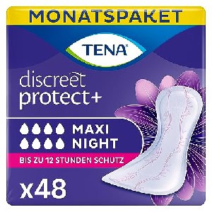 Tena Lady Maxi Night Hygieneeinlage, 48 Stück um 14,04 € statt 28,22 €