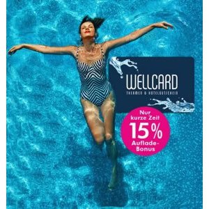 Wellcard – 15% Bonus Guthaben bis 22. September