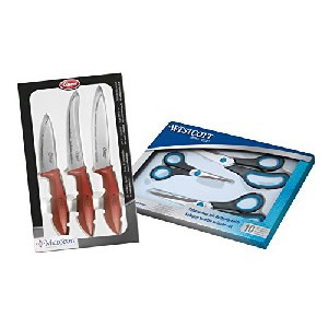 Westcott Kombipack – Easy Grip Scheren Set und Küchenmesser Set um 11,08 € statt 30,86 €