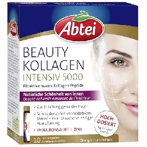 Abtei Beauty Kollagen Intensiv 5000 – für weniger sichtbare Falten, 30 Trinkampullen um 34,27 € statt 58,26 €