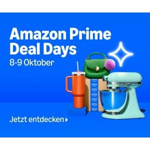 Amazon Prime Deal Days am 8. und 9. Oktober – Exklusiv für Prime Mitglieder