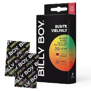 Billy Boy Kondome Bunte Vielfalt, 20 Stück um 8,61 € statt 11,95 €