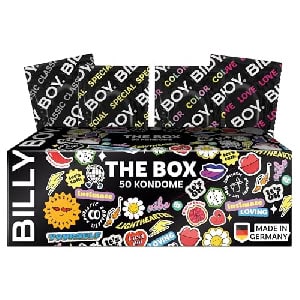 BILLY BOY Kondome “The Box” 50er Packung (52 mm und 56 mm) um 14,84 € statt 19,59 €