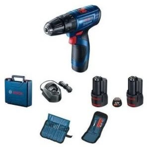 Bosch Professional GSB 120-LI Akku-Schlagbohrschrauber inkl. Koffer + 2 Akkus 2.0Ah + Zubehör um 87,90 € statt128,96 € €