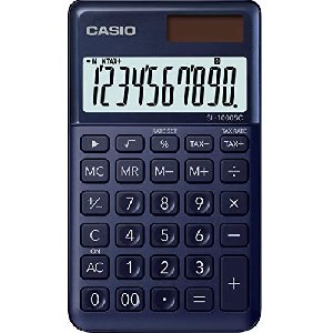 Casio SL-1000SC-NY Taschenrechner, dunkelblau um 5,03 € statt 14,57 €