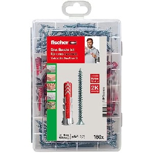 fischer Meister-Box DuoPower Schrauben/Dübel-Sortiment 80er-Pack um 10,04 € statt 17,85 €