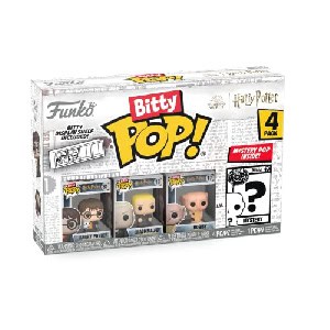 Funko Bitty Pop! Harry Potter – Harry Potter, Draco Malfoy, Dobby und Überraschungs-Mini-Figur um 8,57 € statt 15,88 €