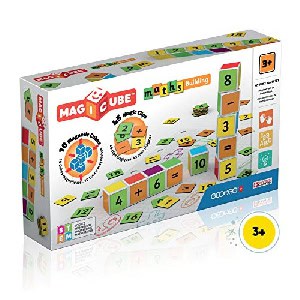 Geomag Magicube Maths Building – 16 Magnetwürfel für Konstruktionen + 45 Magic Clips um 22,35 € statt 35,52 €