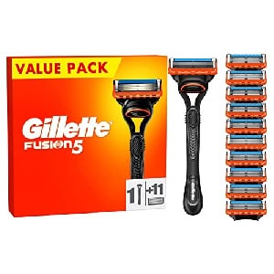 Gillette Fusion5 Rasierer + 11 Ersatzklingen um 27,42 € statt 36,45 €