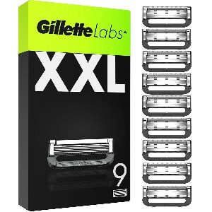 Gillette Labs Rasierklingen, 9 Ersatzklingen um 28,63 € statt 39,39 €