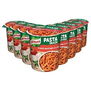 8x Knorr Pasta Snack Pot Tomato & Mozzarella 63g um 8,05 € statt 11,39 €