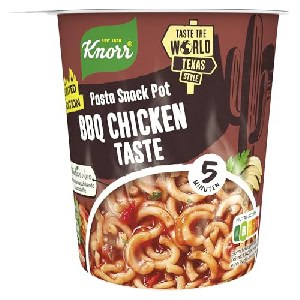 Knorr Taste the World Pasta Snack Pot BBQ Chicken Taste 61g um 0,95 € statt 1,72 €