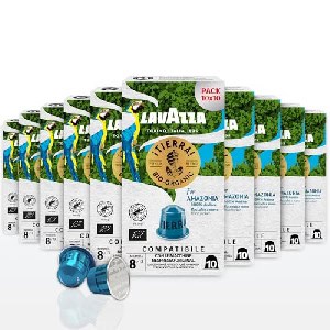 10x Lavazza Tierra for “Amazonia” oder “Africa” Bio Organic Espresso-Kapseln, 10 Kapseln (Nespresso kompatibel) um 26,68 € statt 29,73 €