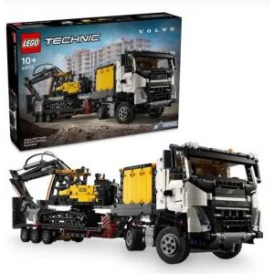 LEGO Technic – Volvo FMX LKW mit EC230 Electric Raupenbagger (42175) um 111,97 € statt 151,94 €