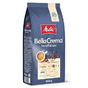 Melitta BellaCrema Decaffeinato Ganze Kaffee-Bohnen entkoffeiniert 1kg um 10,88 € statt 14,06 €