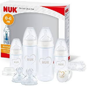 NUK Perfect Start First Choice+ Babyflaschen-Set, 10-teilig um 23,28 € statt 31,23 €