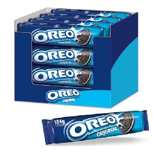 OREO Original 16 x 154g Knuspriger Kakao Doppelkeks um 16,43 € statt 23,05 €