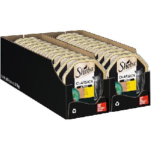 22x Sheba Classics “Ente und Huhn” Katzenfutter als Pastete 85g um 10,24 € statt 17,19 €