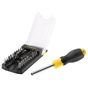 Stanley 34-teiliges Schraubendreher Bit-Set um 6,11 € statt 11,91 €