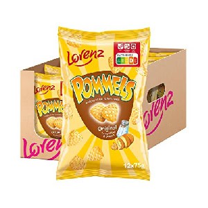 12x Lorenz Snack World Pommels Original 75g um 12,74 € statt 23,88 €