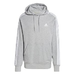 adidas Herren Essentials French Terry 3-Stripes Hoodie um 25,10 € statt 42,79 €