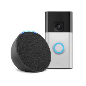 Ring Akku-Videotürklingel (2024) + Echo Pop um 70,58 € statt 134,36 €