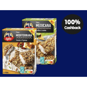 iglo Fischfilets Mediterrana oder Mexicana gratis testen (Marktguru App)