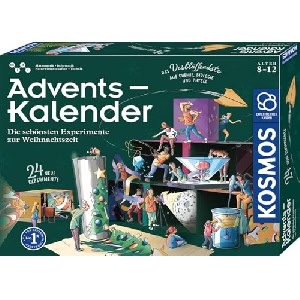 Kosmos Adventkalender – Die schönsten Experimente zur Weihnachtszeit 2024 um 17,14 € statt 31,06 €