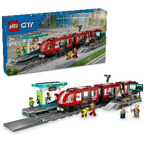 LEGO City – Straßenbahn mit Haltestelle (60423) um 51,40 € statt 68,99 €