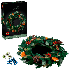 LEGO Icons – Weihnachtskranz (10340) um 79,99 € statt 91,62 €