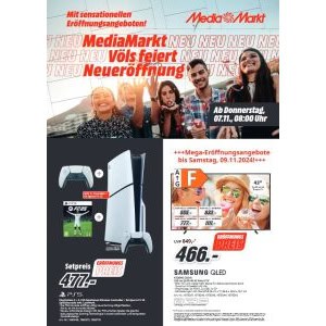 MediaMarkt Völs CYTA Neueröffnung (ab 07.11. um 8 Uhr) – zB. Apple iPhone 15 128GB um 666 €