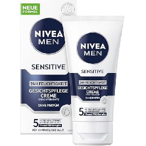 Nivea MEN Sensitive Gesichtscreme 75ml um 4,03 € statt 12,95 €